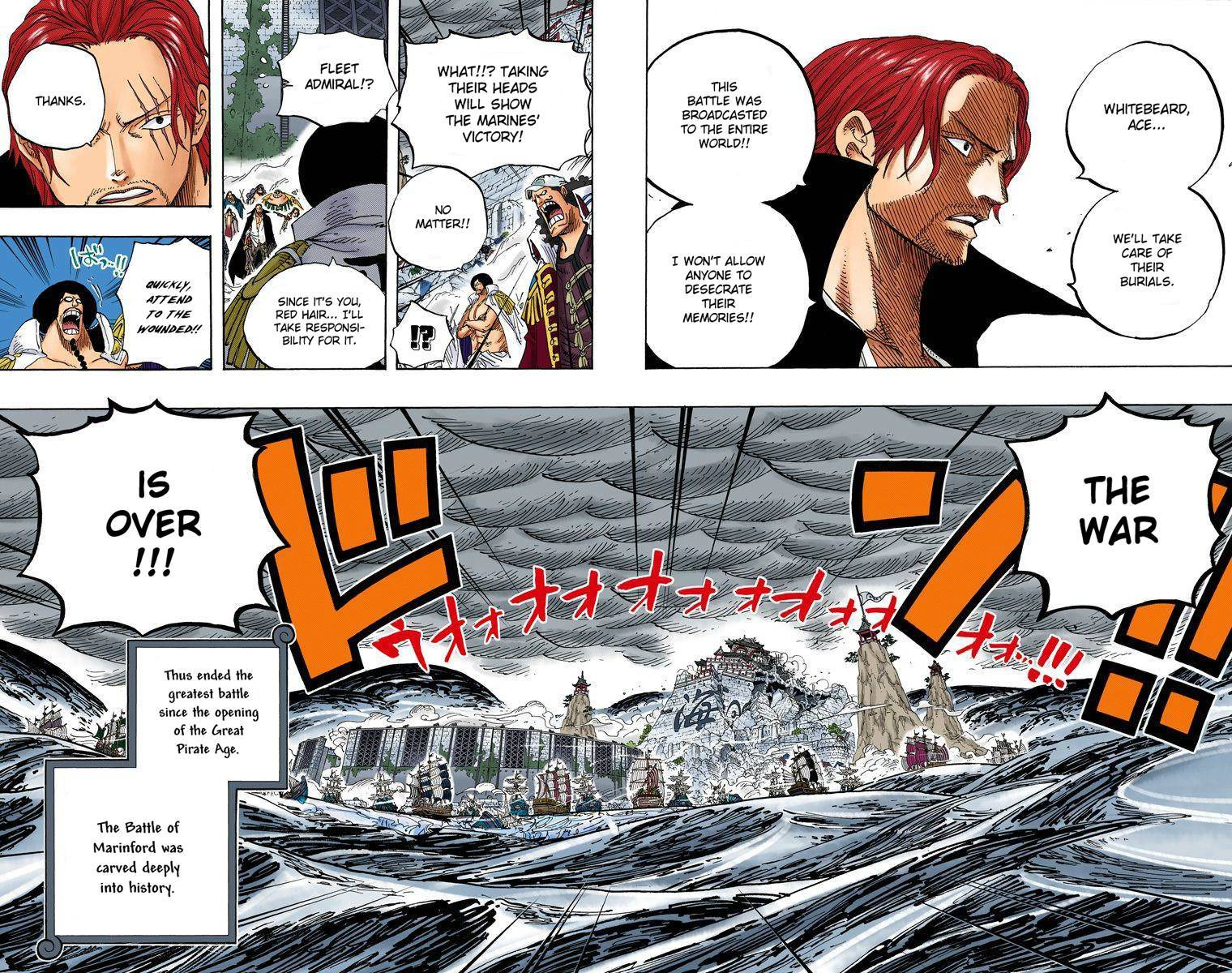 One Piece Digital Colored Chapter 605 image 25